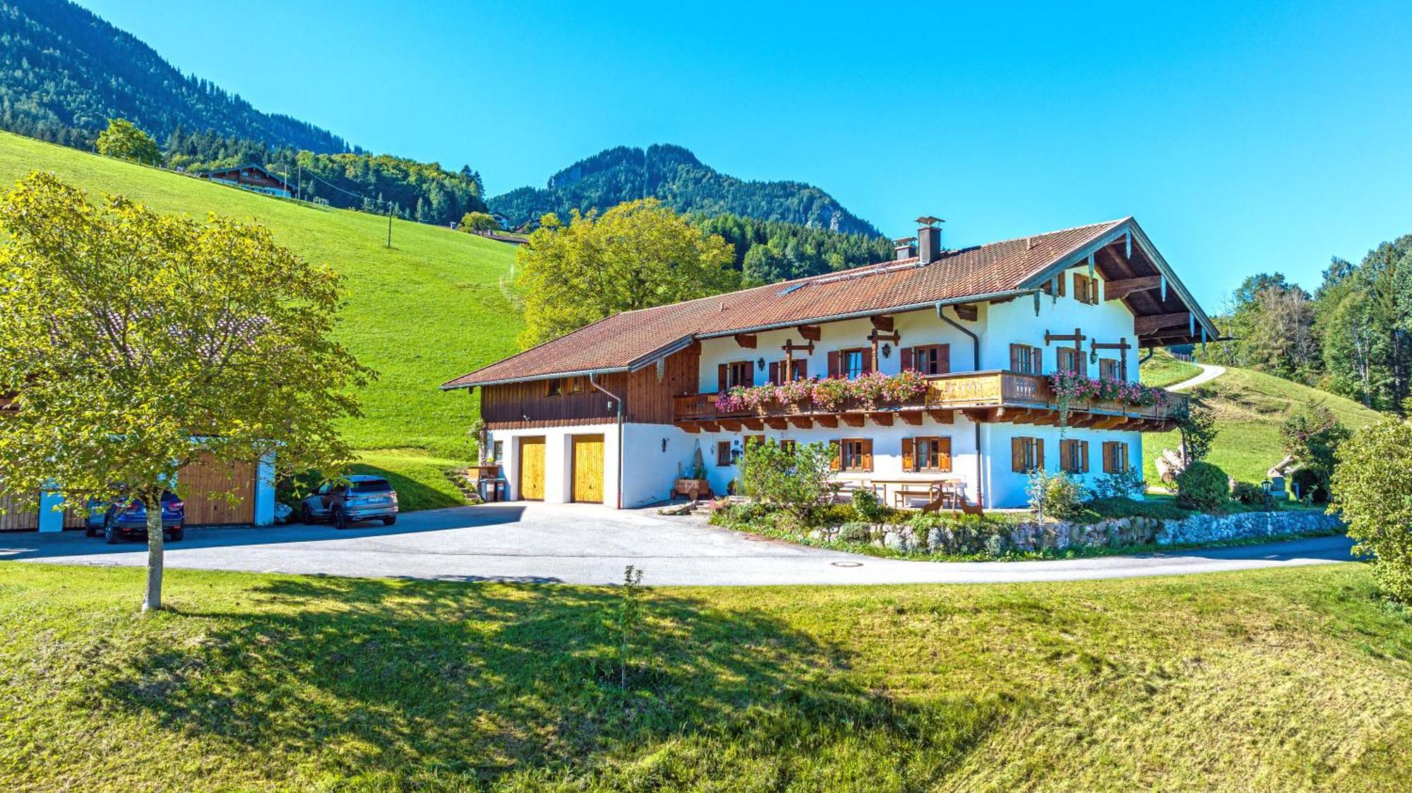 Ferienwohnung Beim Raffner Ruhpolding Esterno foto